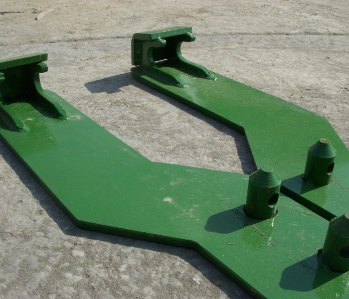 Mounting Brackets For John Deere Tractor Loader Free Shipping Skid