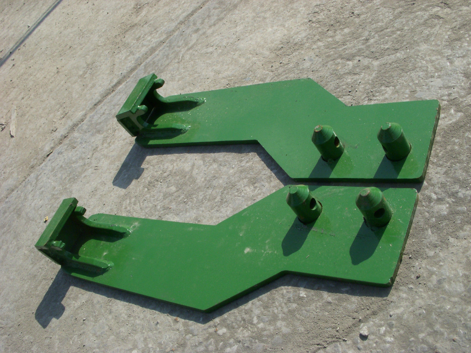 Mounting Brackets For John Deere Tractor Loader Free Shipping Skid