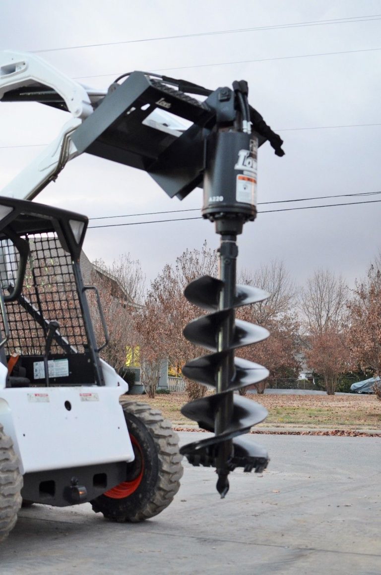 18" Hex Auger Post Hole Bit Lowe Skid Steer Attachment Depot