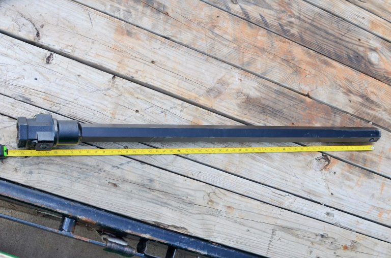 Lowe Brand Auger Post Hole Shaft Extension 48" Long 2" Hex Shaft