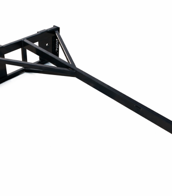 PROWORKS 80" Boom Pole Jib Material Hoist Attachment Fits Skid Steer Quick Attach