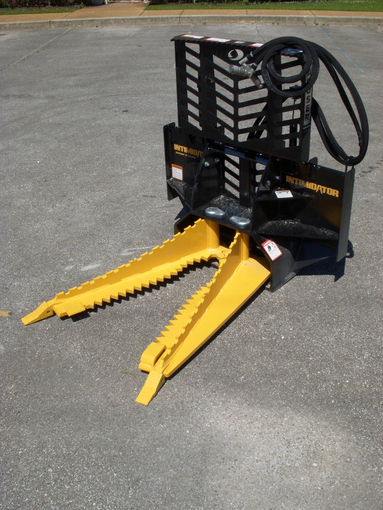 Tree Puller Attachment For Skid Steer