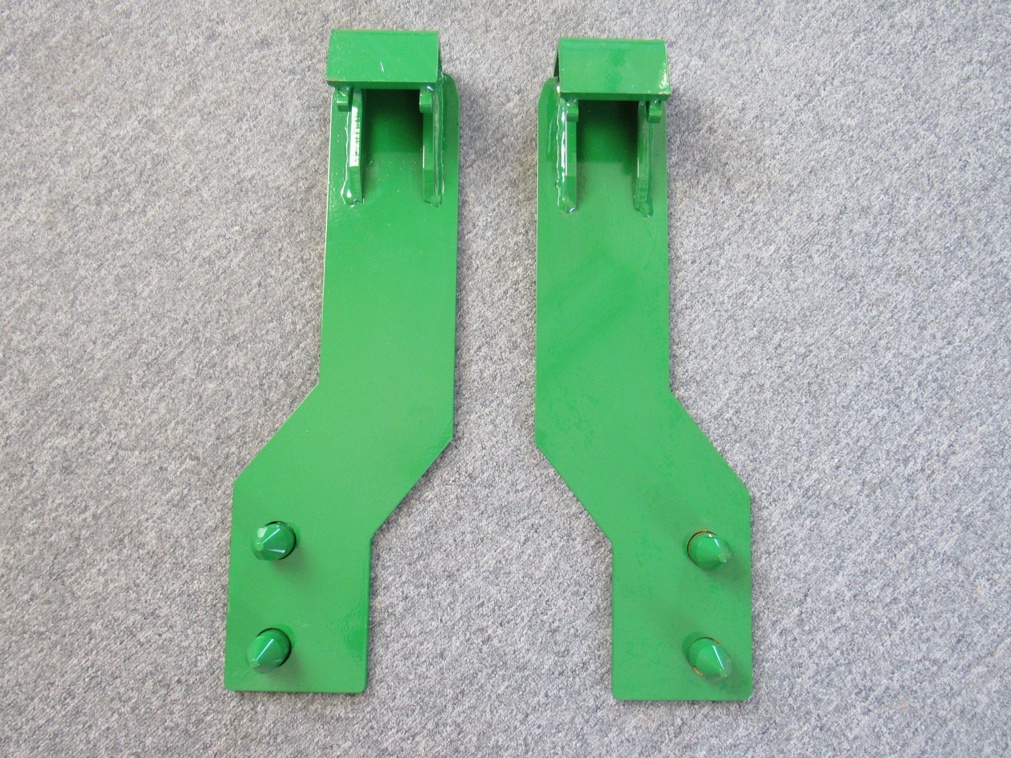 John Deere Tractor Loader Weld On Mounting Brackets Free Shipping