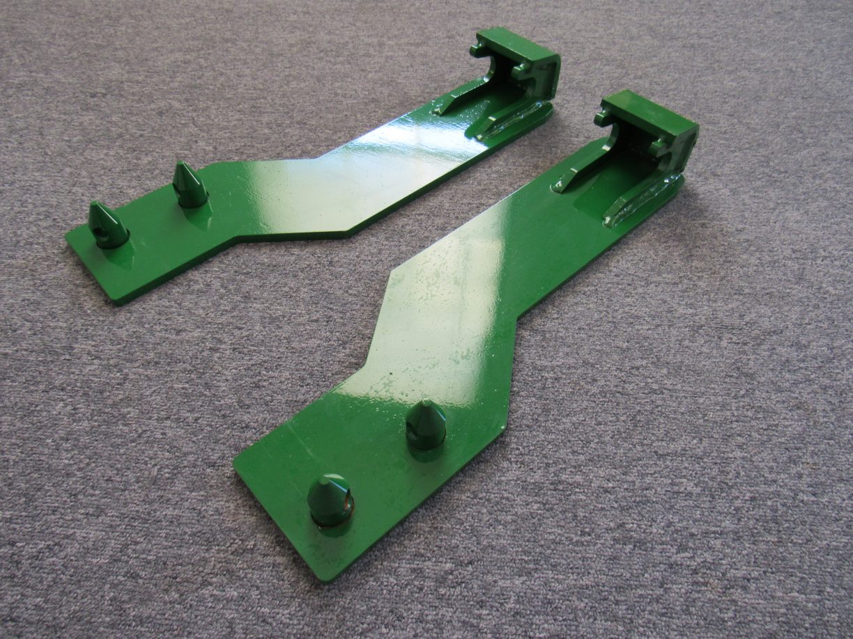 John Deere Tractor Loader Weld On Mounting Brackets Free Shipping