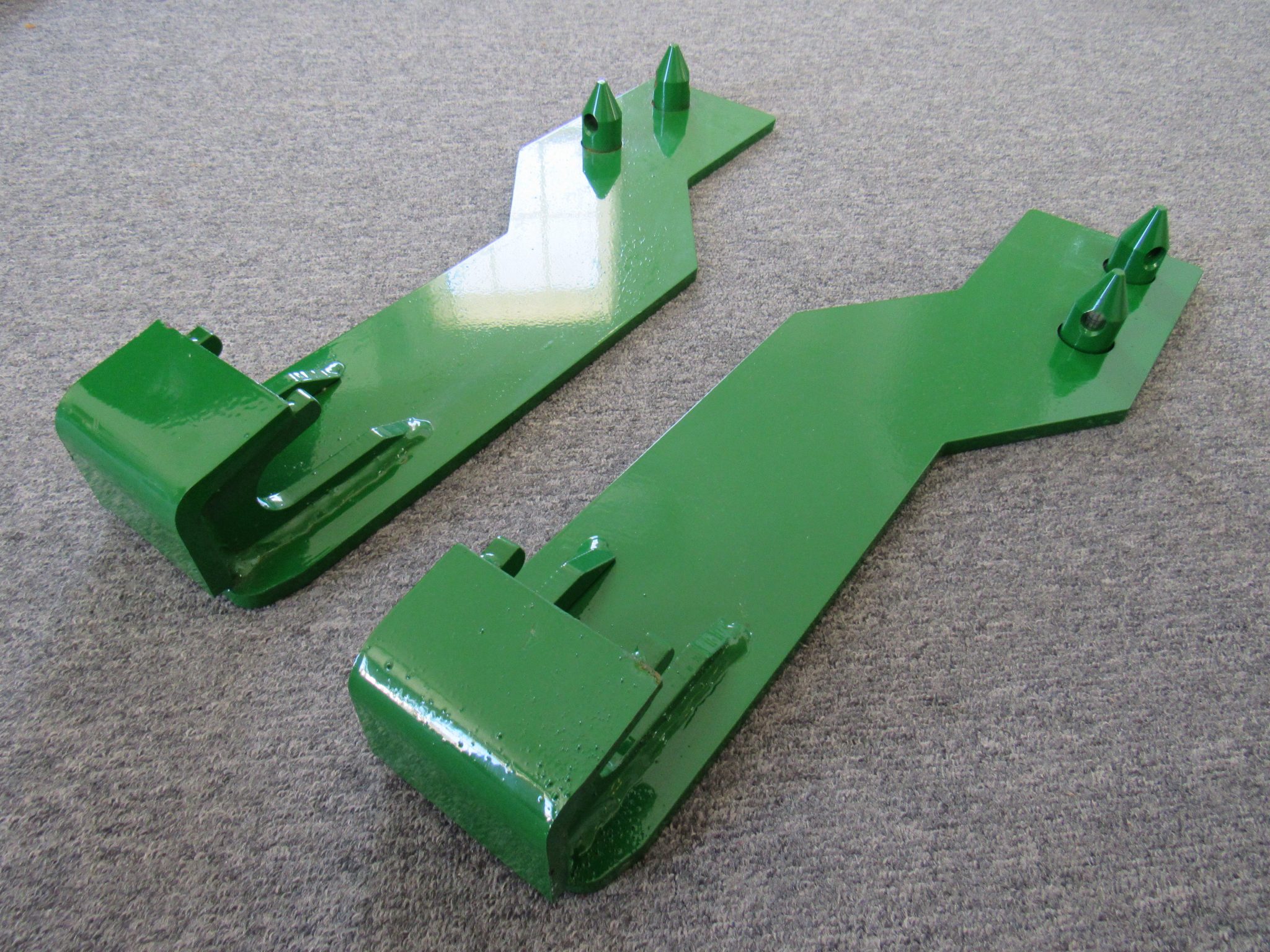 John Deere Tractor Loader Weld On Mounting Brackets Free Shipping