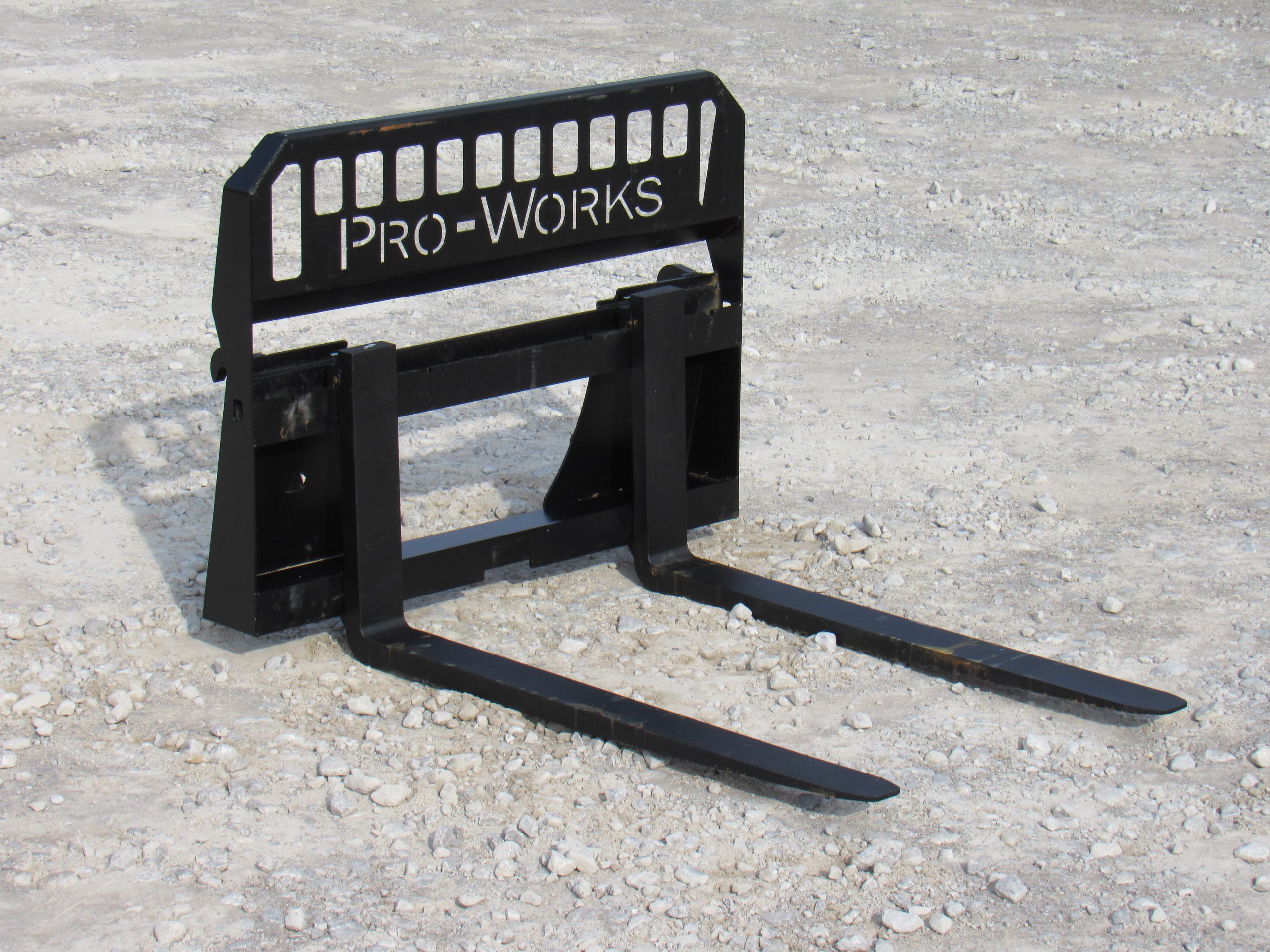 Pro Works 48" 5500 lbs Pallet Fork Attachment Fits Kubota Skid Steer Loader 