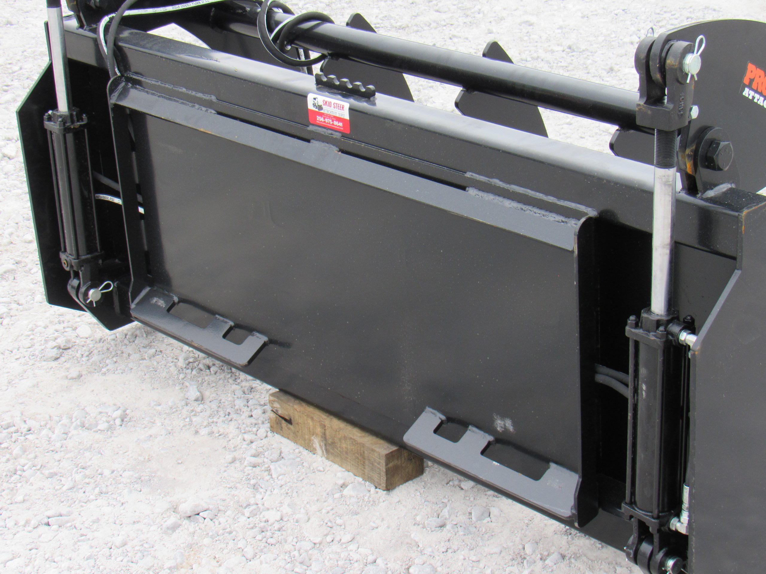 SKID STEER  QUICK ATTACH LOCAL PICK UP Details about   ES 78" HEAVY DUTY GRAPPLE POWDER COATED 