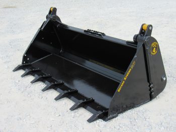 Construction Attachments 73" Severe XTreme 4-IN-1 Multi Purpose Tooth Bucket Attachment - Image 3