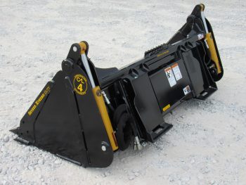 Construction Attachments 73" Severe XTreme 4-IN-1 Multi Purpose Tooth Bucket Attachment - Image 6