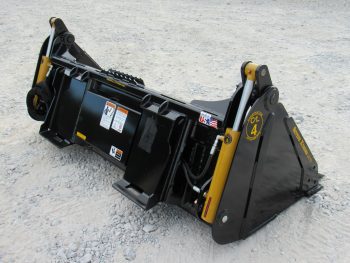 Construction Attachments 73" Severe XTreme 4-IN-1 Multi Purpose Tooth Bucket Attachment - Image 4