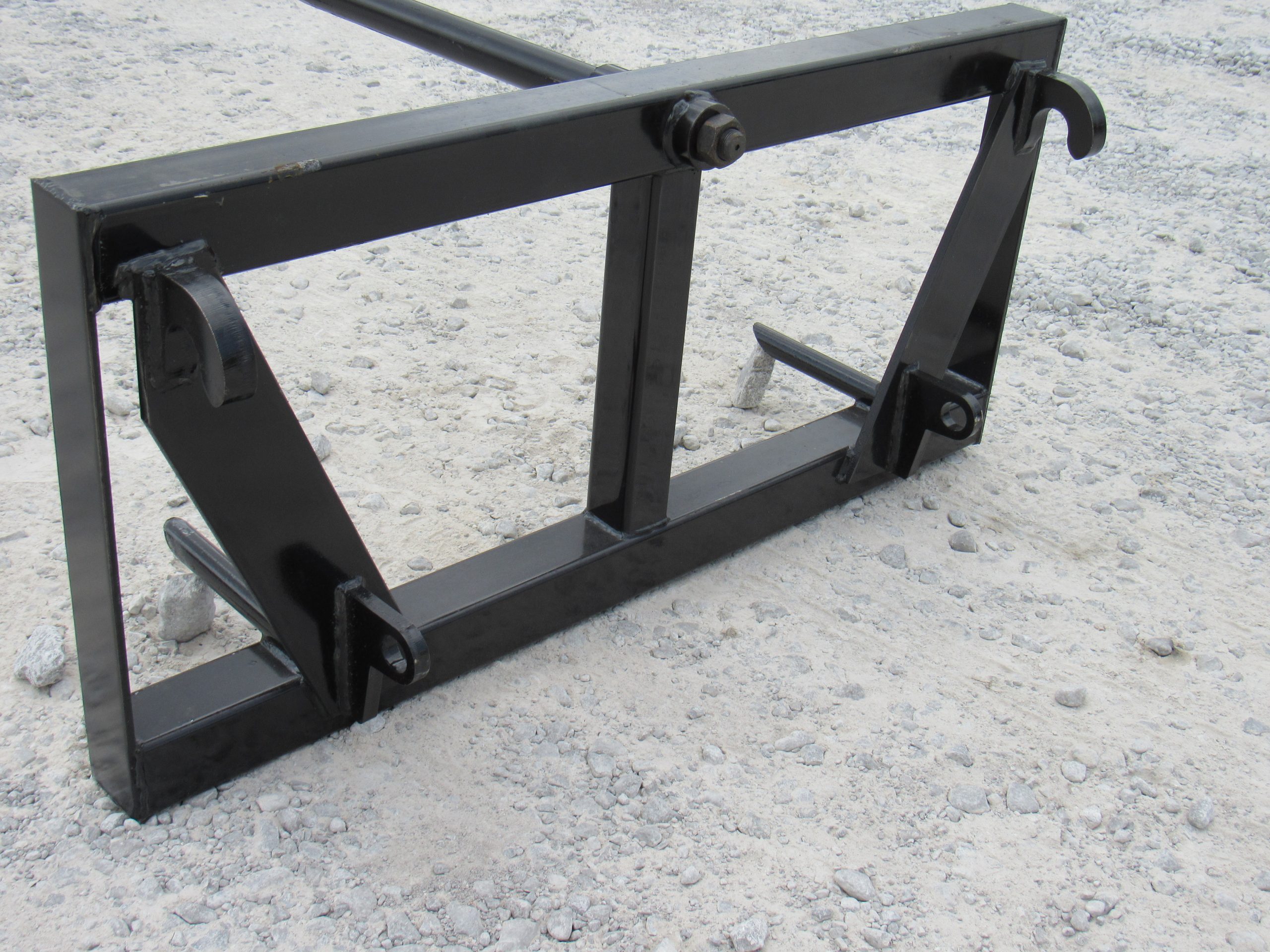 Hay Spear Attachment Fits Euro Global Quicke Loader Skid Steer