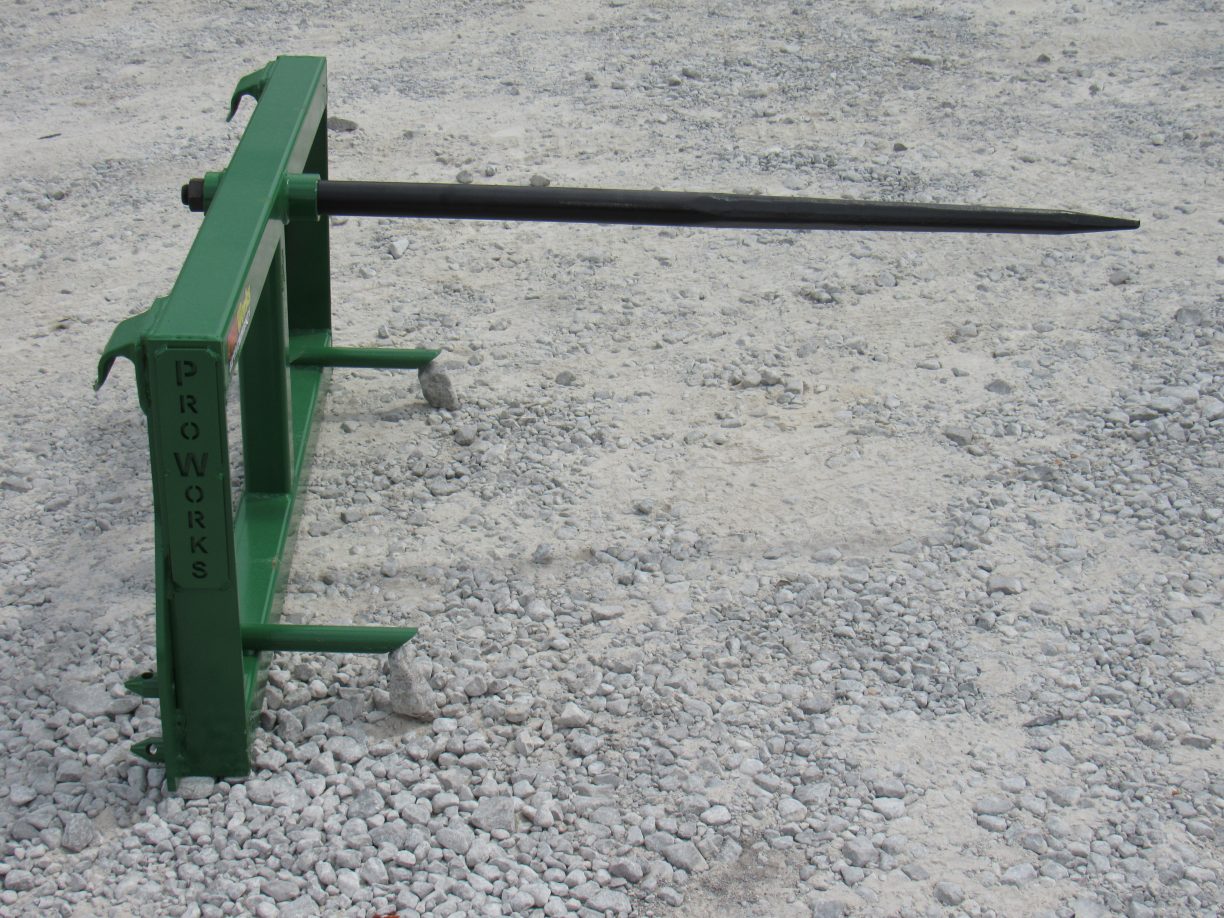 Hay Spear Attachment Fits John Deere 200 300 400 500 Series Loader Skid Steer Attachment Depot
