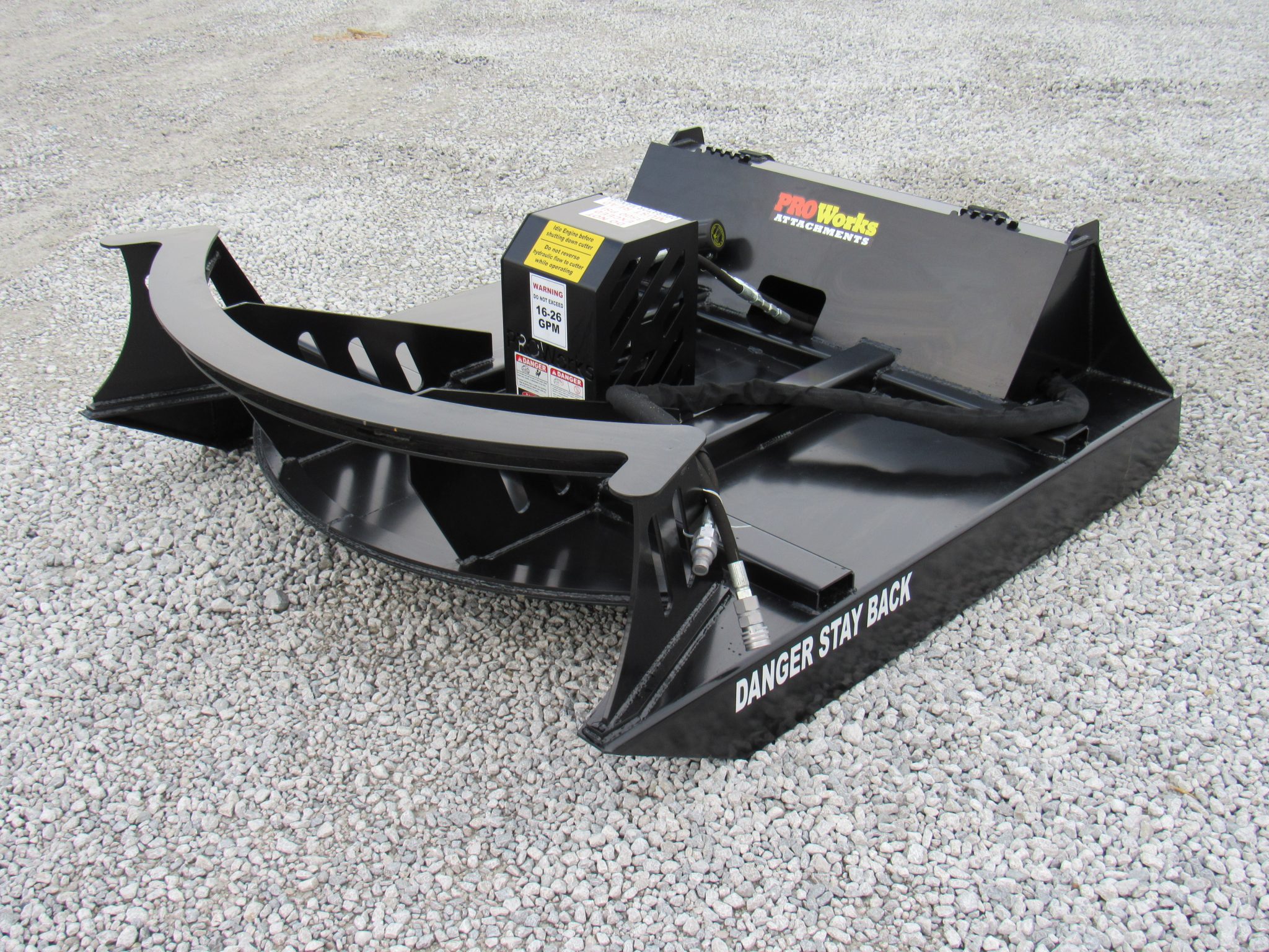 PROWORKS 60″ Direct Drive 3 Blade Brush Cutter Attachment Fits Skid