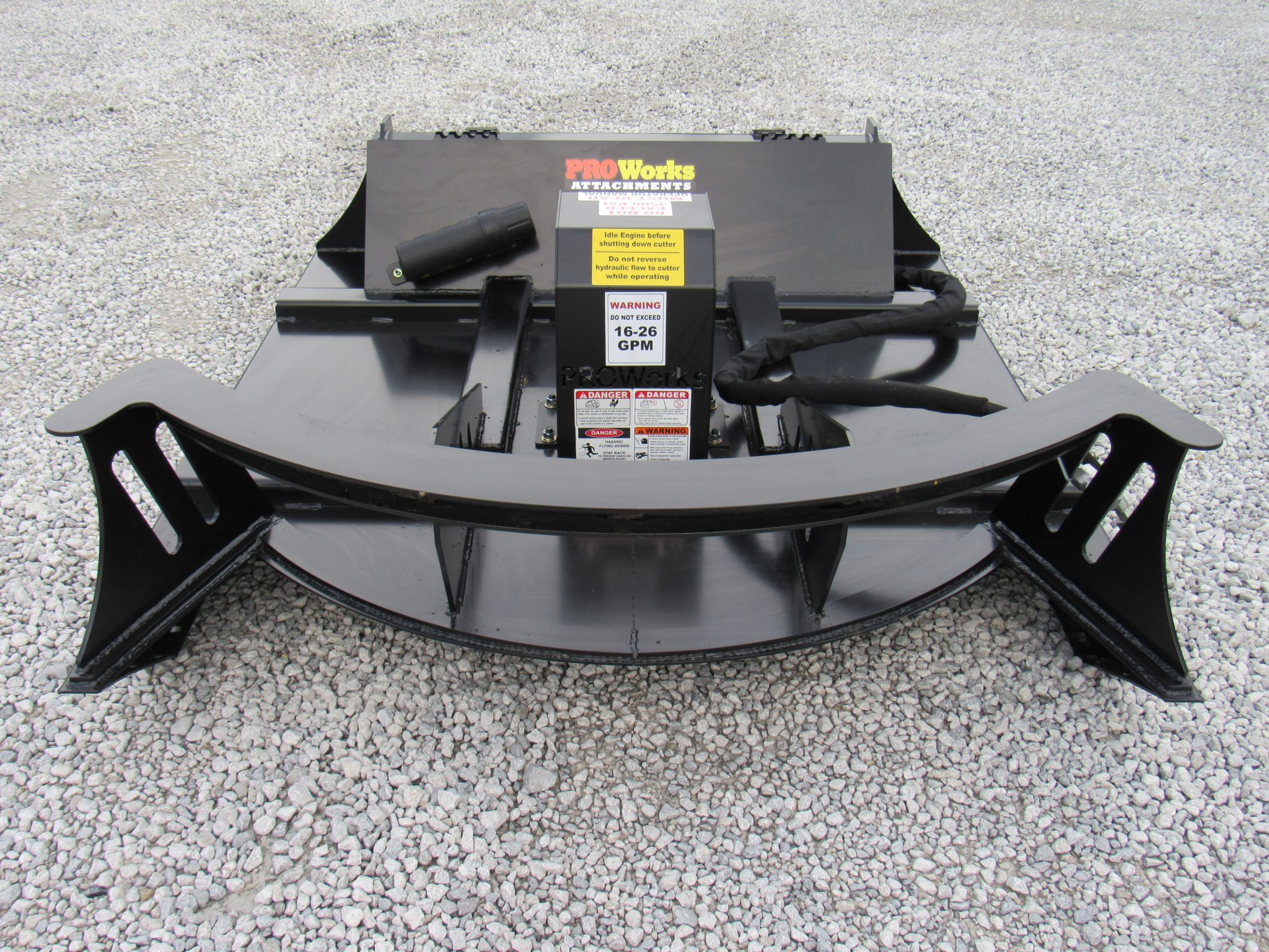 PROWORKS 60″ Direct Drive 3 Blade Brush Cutter Attachment Fits Skid