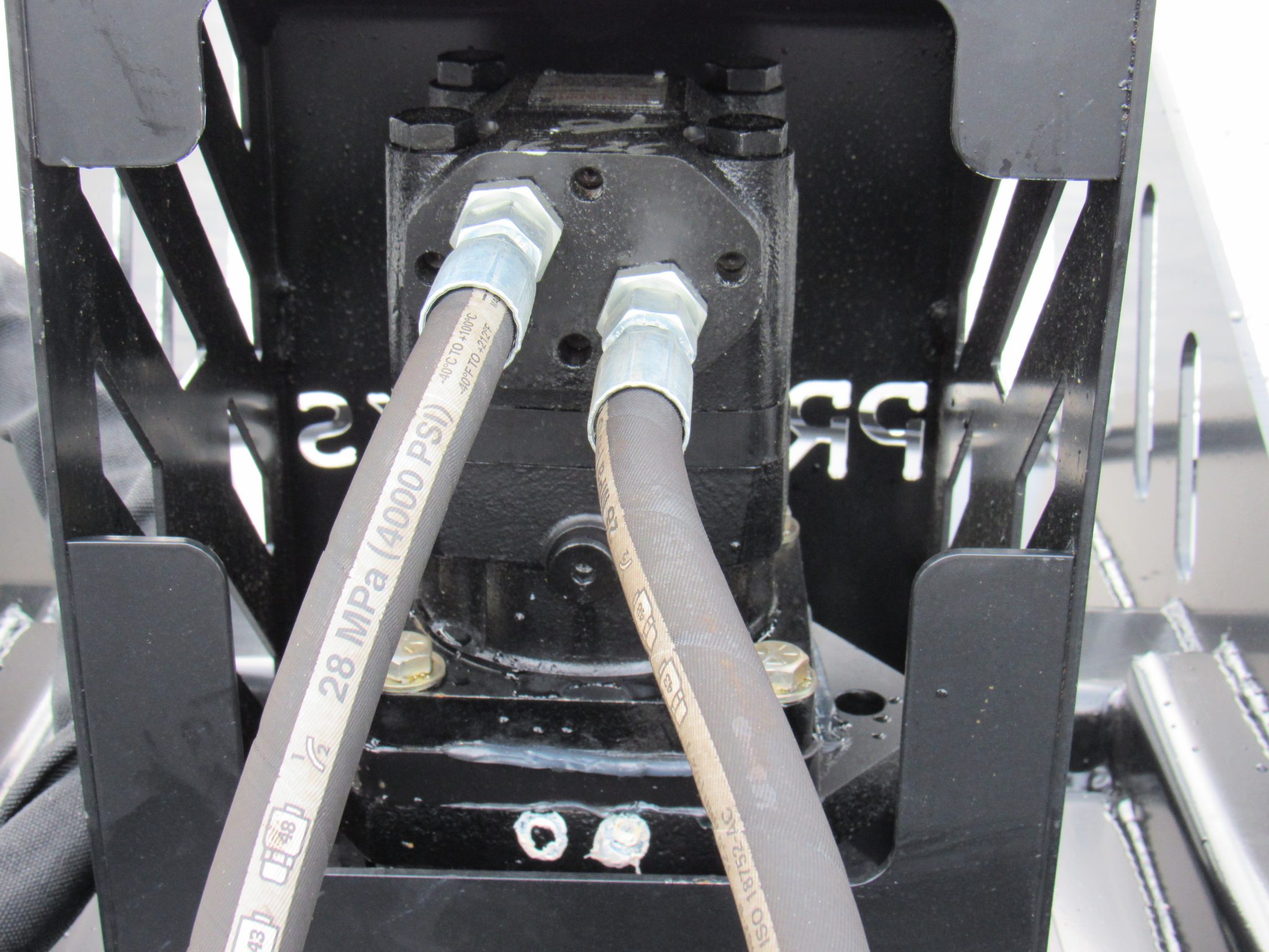 PROWORKS 60″ Direct Drive 3 Blade Brush Cutter Attachment Fits Skid Steer Quick Attach Skid