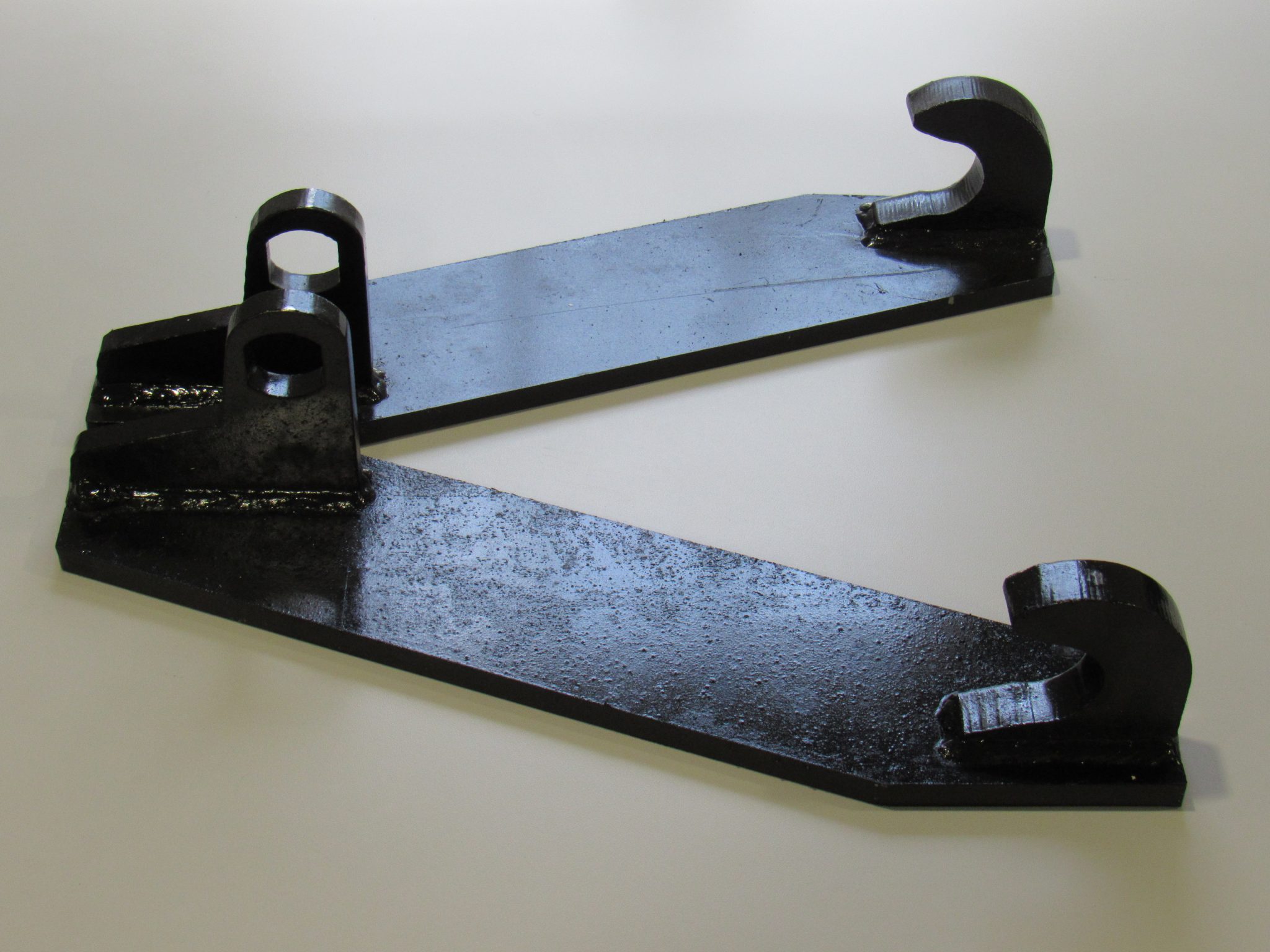 Euro Global Quicke Tractor Loader Weld On Mounting Bracket Set Free