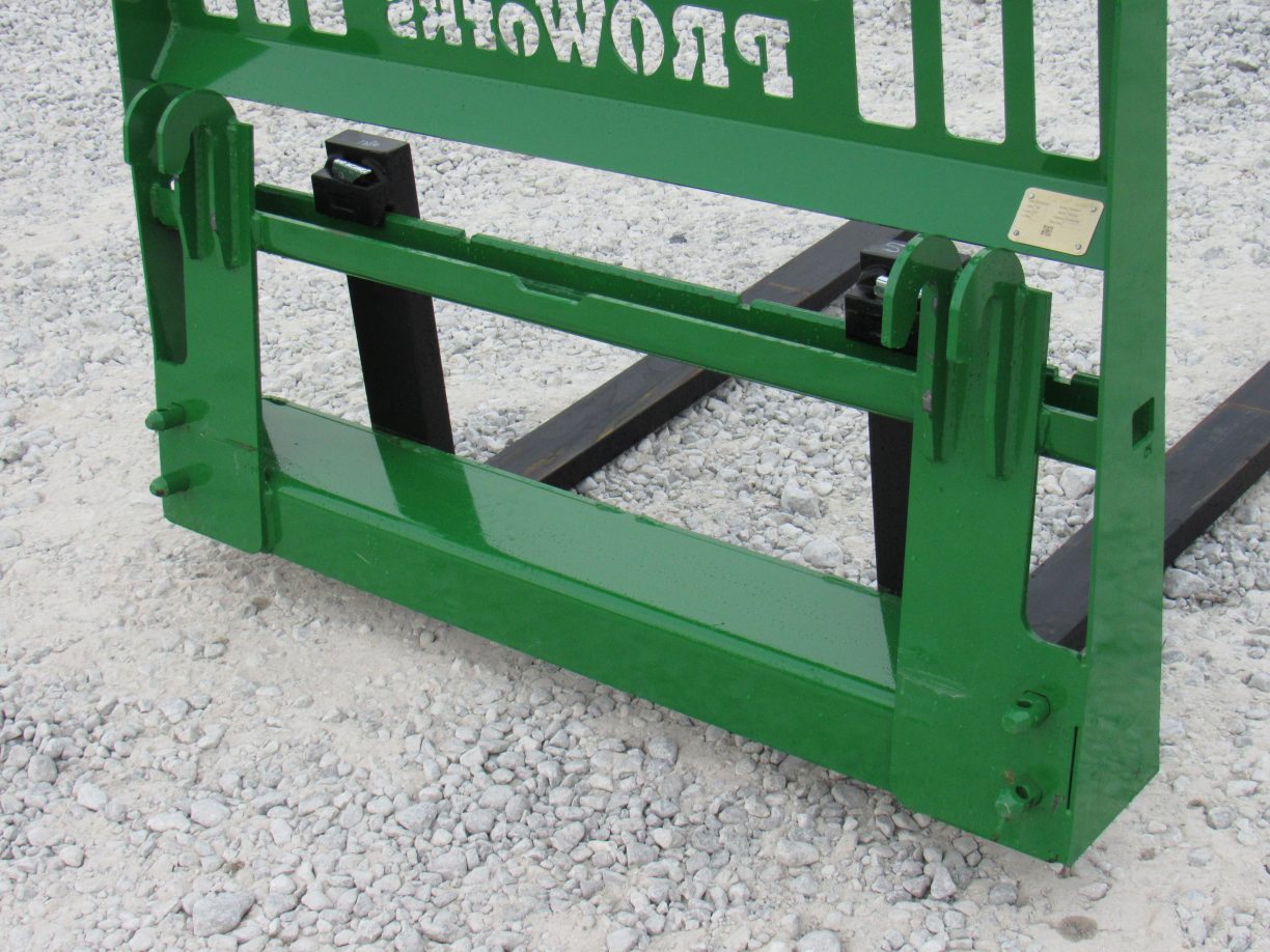 Heavy Duty Pallet Fork Frame with 48″ 4,000 Pound Pallet Forks Fits