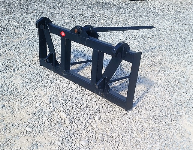 Hay Spear Attachment Fits Euro Global Quicke Loader – Skid Steer