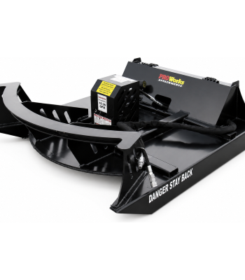 PROWORKS 60″ 3 Blade Direct Drive Rotary Mower Brush Cutter Attachment Fits Skid Steer