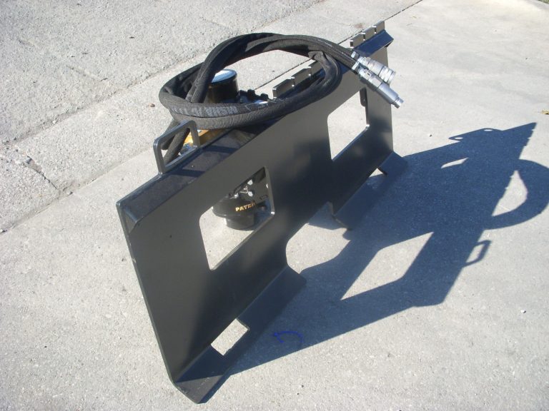 Danuser T3 Tee Post Driver Skid Steer Attachment 3″ Diameter Oil Field