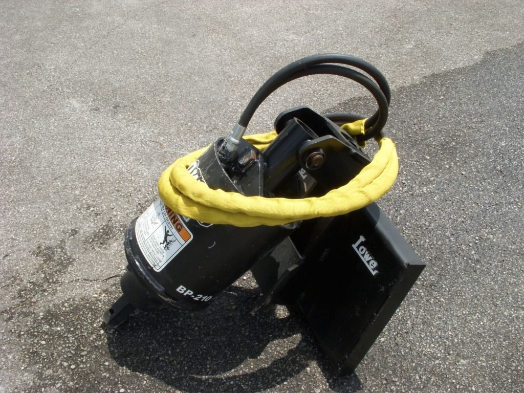 Lowe BP210 Hex Auger Drive Fits Mini Skid Steer Skid Steer