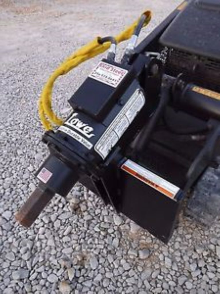 Lowe TJ100 Hex Auger Drive Fits Mini Skid Steer Skid Steer Attachment