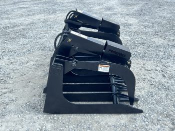 72" Extreme Duty Root Rake Grapple Attachment Fits Skid Steer Quick Attach - Image 4