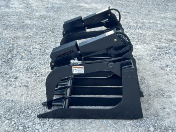 72" Extreme Duty Root Rake Grapple Attachment Fits Skid Steer Quick Attach - Image 8