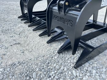 72" Extreme Duty Root Rake Grapple Attachment Fits Skid Steer Quick Attach - Image 10