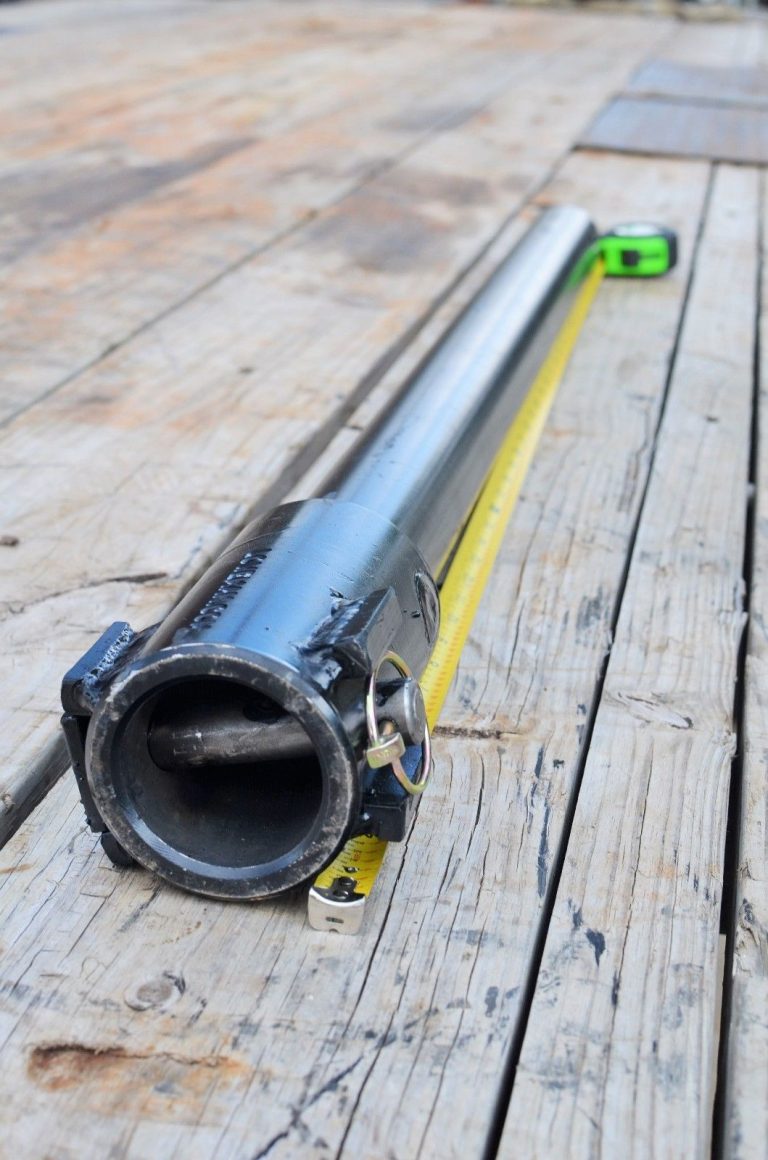 Lowe 36″ Long Auger Extension 29/16″ Round Shaft Skid Steer