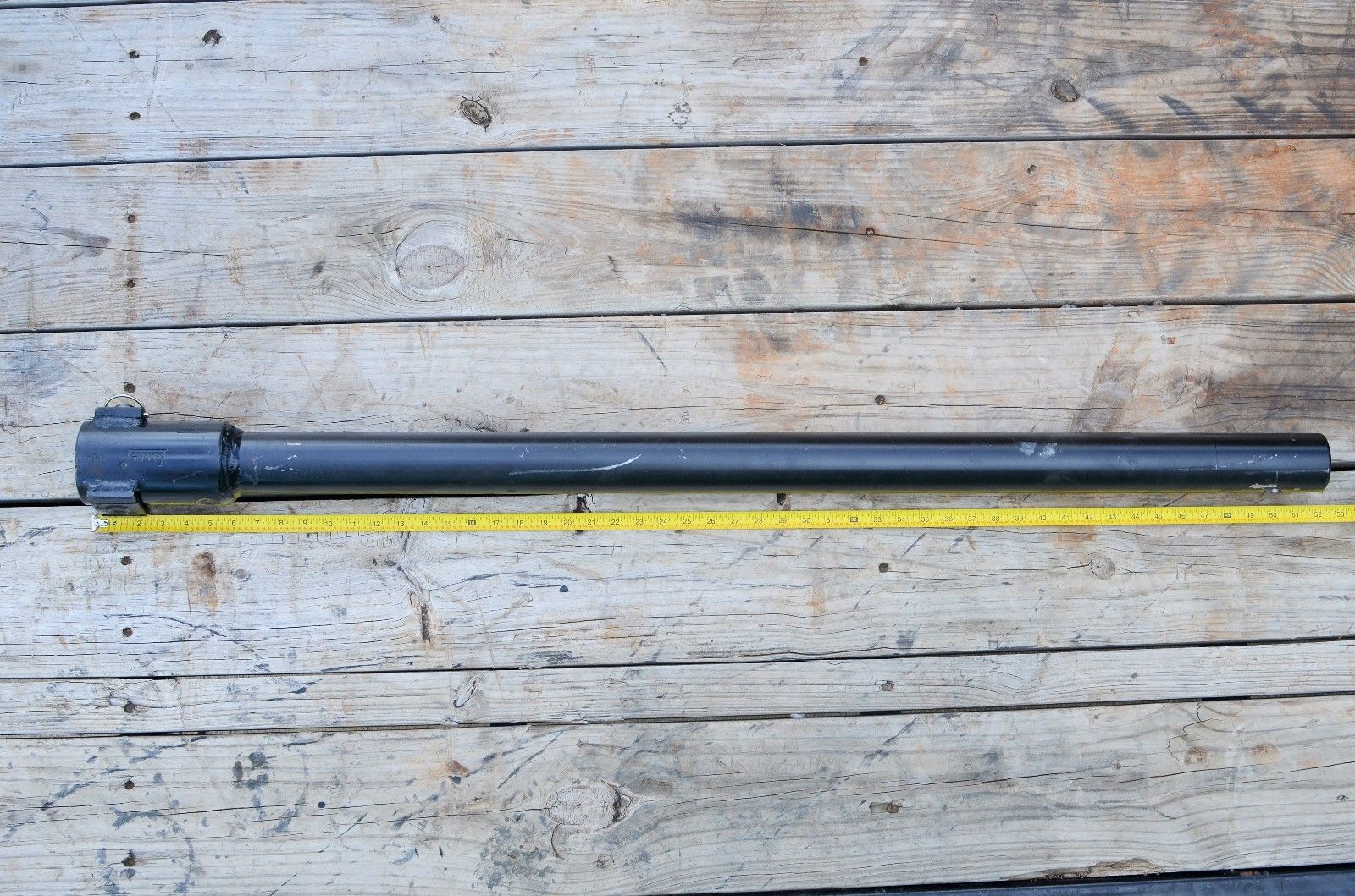 thumbnail interactive-video image 1 of Lowe 48" Long Hex Shaft Extension For Post Hole Digger Auger - 2" Wide, Made In USA (APBH48) 1 of 2