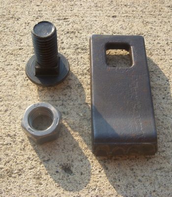 Lowe L13-G558 Carbide Tipped Auger Bit Tooth with Bolt and Nut