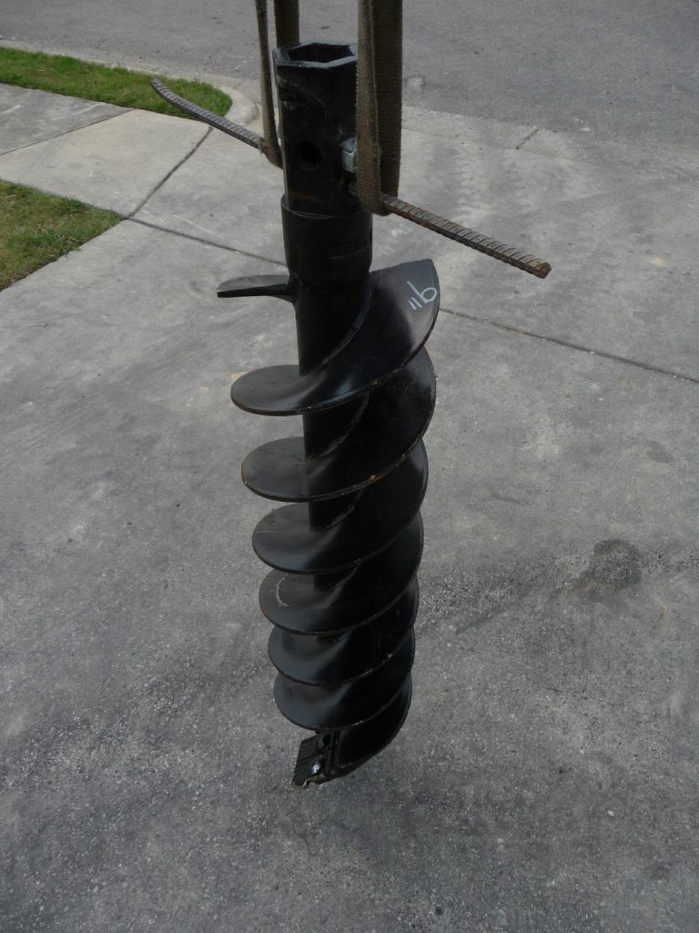 9″ Hex Auger Bit Lowe Skid Steer Attachment Depot