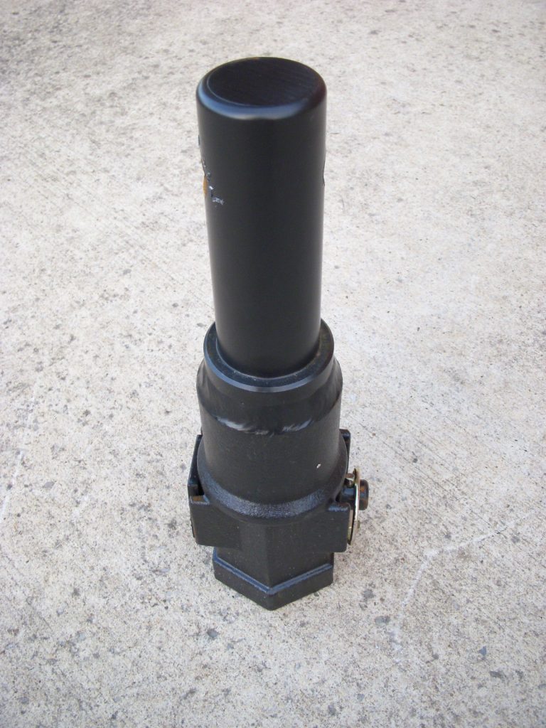 Lowe Auger Bit Adapter 2″ Hex to 2″ Round Skid Steer Attachment Depot