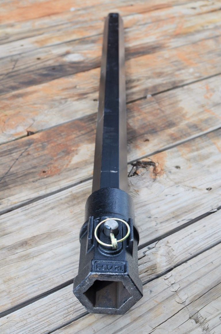 Lowe 36″ Long Auger Extension 2″ Hex Shaft Skid Steer Attachment Depot