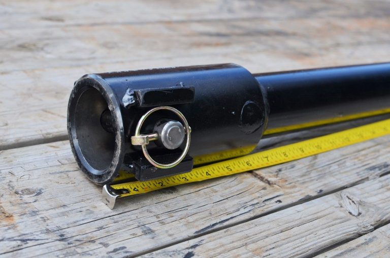 Lowe 36″ Long Auger Extension 29/16″ Round Shaft Skid Steer