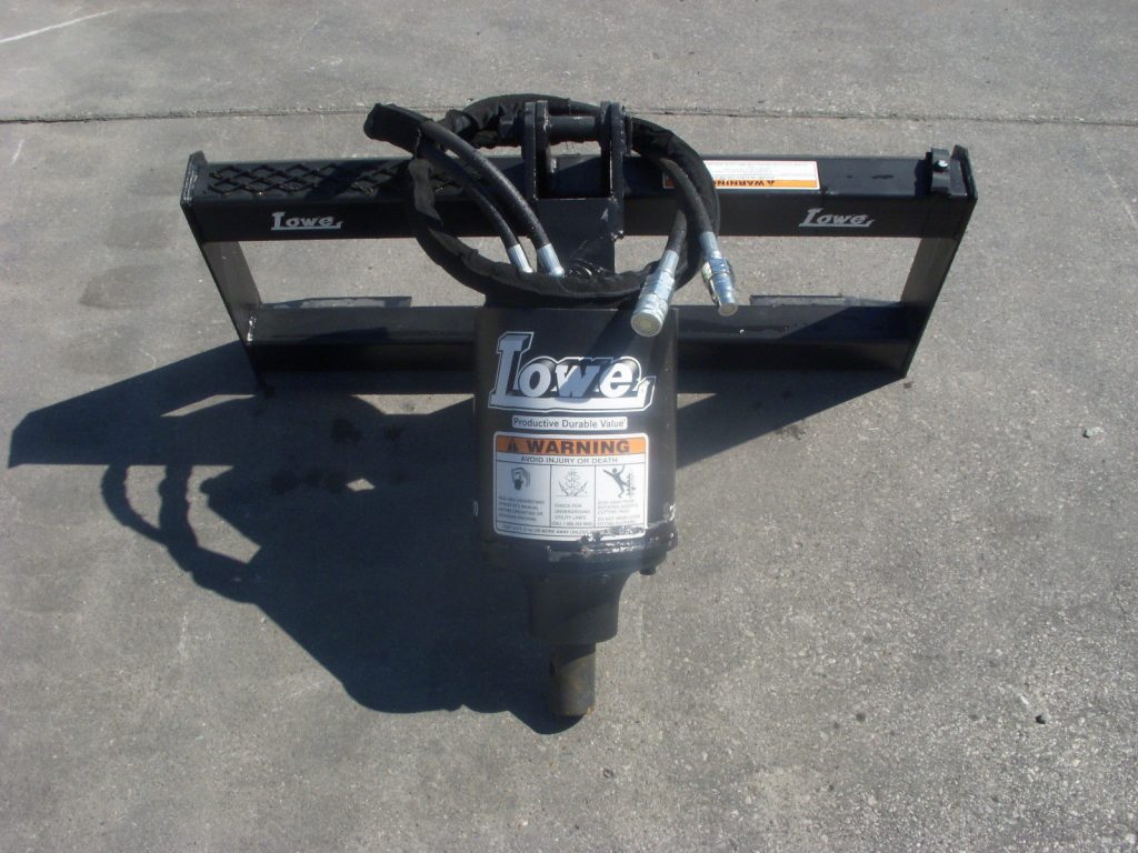 Lowe BP210 Round Auger Drive Post Hole Digger Attachment