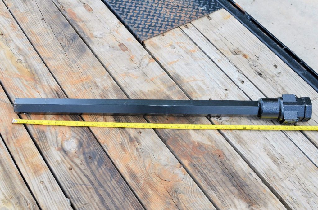 Lowe 36″ Long Auger Extension 2″ Hex Shaft Skid Steer Attachment Depot