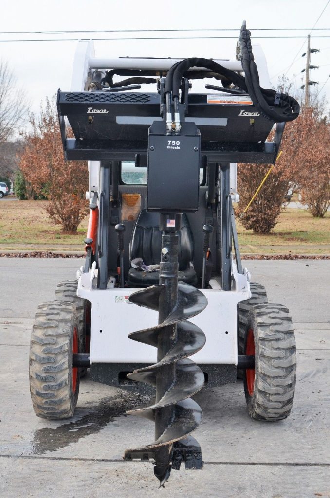 Lowe 750 Classic Hex Auger Drive with 15″ Wide Bit Fits Skid Steer