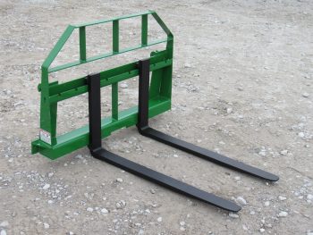 48" Root Grapple and 42" Pallet Forks Fits John Deere Compact Tractor Loader - Image 10