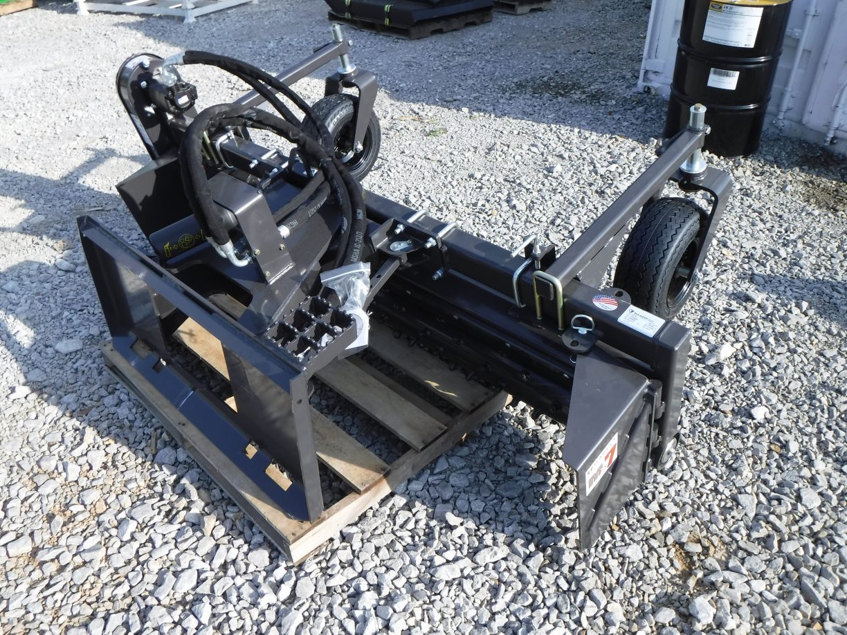 Bradco Harley MX7 84″ Manual Landscape Power Rake Attachment Skid