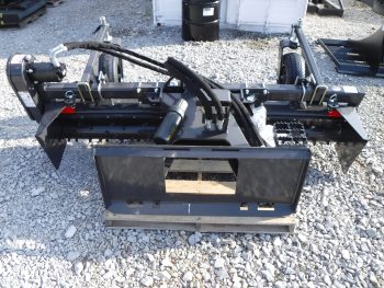 Paladin MX7 84" Manual Landscape Power Rake Attachment Fits Skid Steer - Image 5