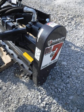 Paladin MX7 84" Manual Landscape Power Rake Attachment Fits Skid Steer - Image 7