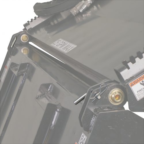 Virnig 72″ Pick Up Box Sweeper Broom Attachment Skid Steer Attachment