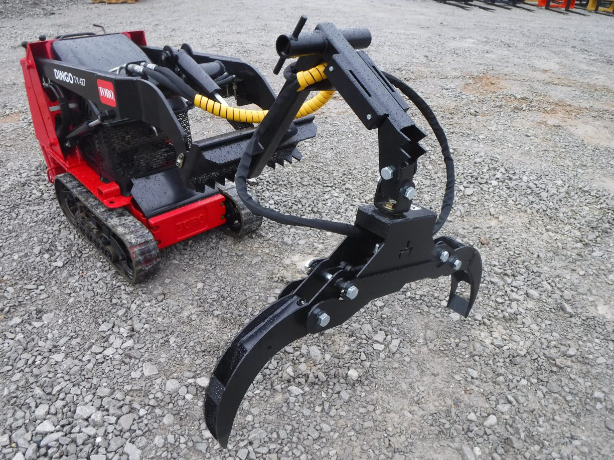 Branch Manager Log Grapple Attachment Fits Mini Skid Steer Skid Steer Attachment Depot