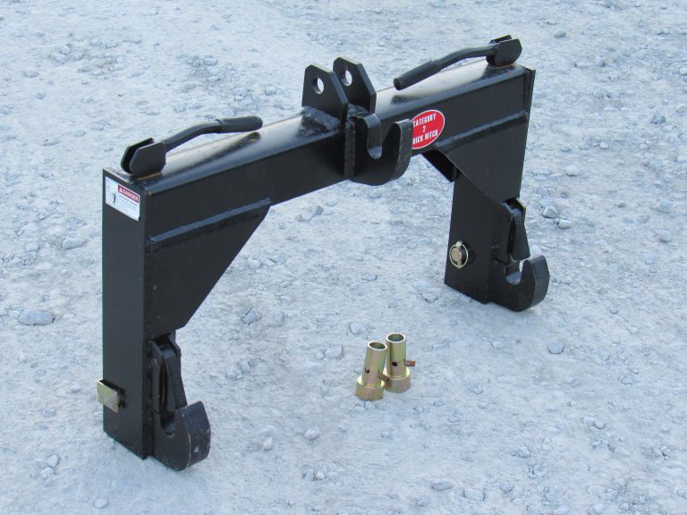 3 Point Quick Hitch with Bushings Fits Cat 2 Tractor Implement