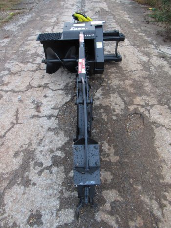 Lowe XR-35 High Flow 60" x 6" Trencher with Half Rock Frost Chain Fits Skid Steer - Image 2