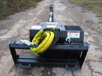 Lowe XR-35 High Flow 60" x 6" Trencher with Half Rock Frost Chain Fits Skid Steer - Image 6