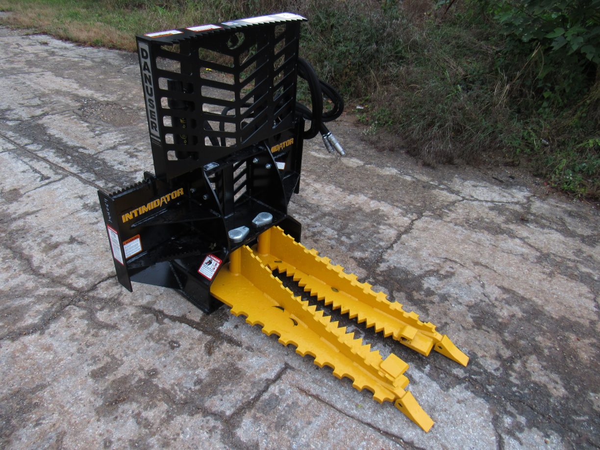 Danuser Intimidator Tree and Post Puller with Side Teeth Fits Skid