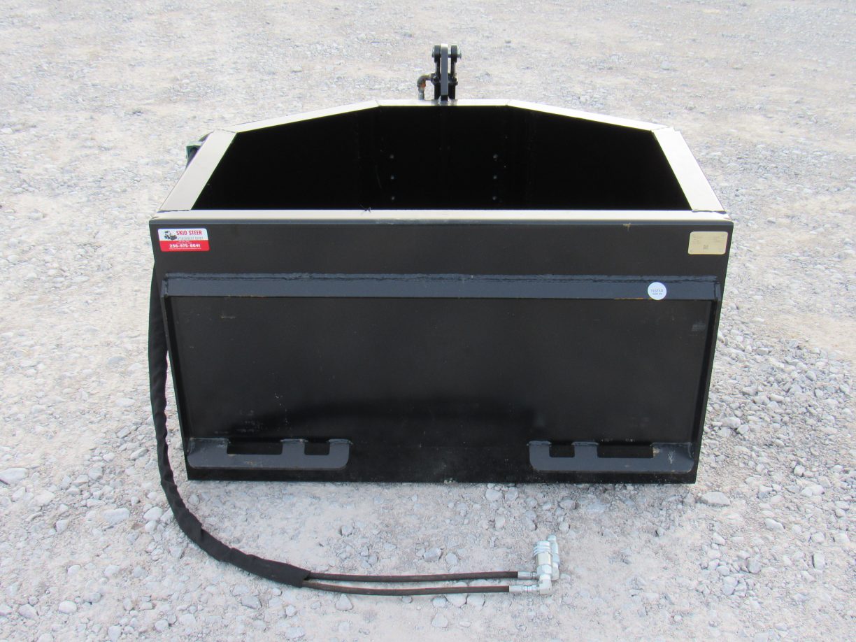 5/8 Cubic Yard Hydraulic Concrete Dispensing Bucket Attachment Fits